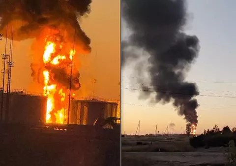Rusia a stins incendiul izbucnit la un depozit de petrol din sudul țării la două săptămâni după un atac ucrainean cu dronă