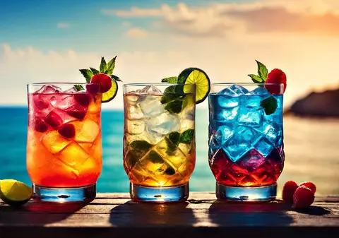 Cocktailuri oricât de sofisticate, de preparat acasă - băuturi și siropuri comandate online, rețete disponibile pe web