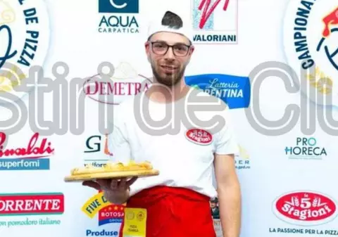 Un tânăr din Cluj-Napoca a câștigat medalia de aur la categoria Pizza în Tavă și va reprezenta România la Campionatul Mondial de la Parma