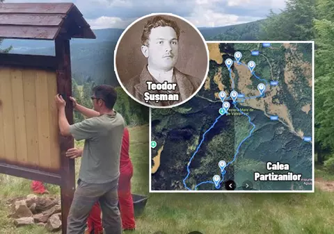 Pe urmele partizanilor anticomuniști conduși de Teodor Șușman: traseul istoric unic în România, prin locuri unde s-a murit cu arma în mână