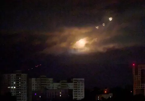 Atac rusesc cu drone la granița cu România: imagini surprinse din Isaccea | VIDEO