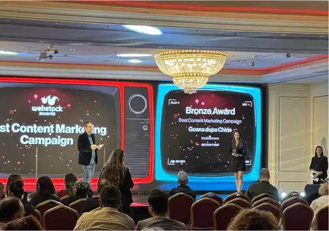 Imobiliare.ro câștigă două premii la Webstock Awards, marea competiție a campaniilor online și a proiectelor în social media