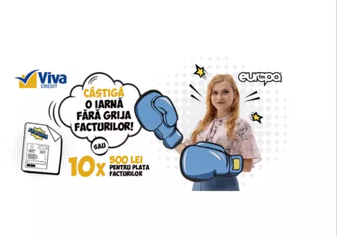 Viva Credit: Află cum câștigi o iarnă fără grija facturilor!