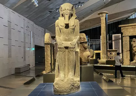 Marele Muzeu Egiptean din Giza: 12 săli deschise pentru 4.000 de vizitatori zilnic | VIDEO