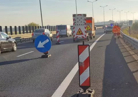 Șofer mort într-o clipă, pe autostrada A1 Arad - Timișoara, după o greșeală fatală