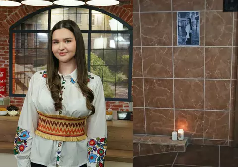 Altar de lumânări în blocul unde a trăit fiica lui Igor Cuciuc. Când va fi înmormântată Andreea