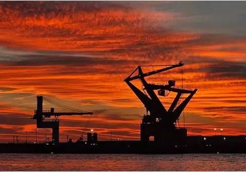 Apus ireal de soare în România, imaginile au devenit virale pe rețelele sociale