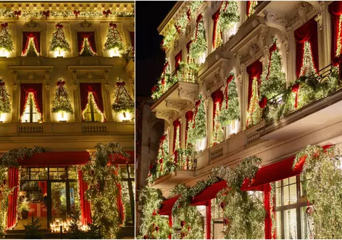 Imagini cu „Atelierul lui Moș Crăciun” din București. Cum arată „The Christmas House”, una dintre cele mai decorate clădiri din oraș