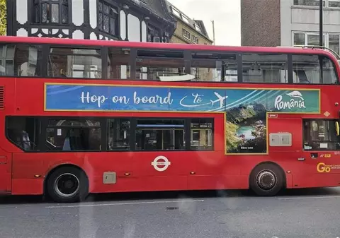 România, promovată pe autobuzele din Londra, Manchester, Birmingham şi Liverpool | Video