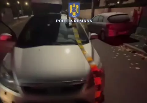 Focuri de armă în Târgovişte, pentru oprirea unui tânăr de 21 de ani care a furat o maşină