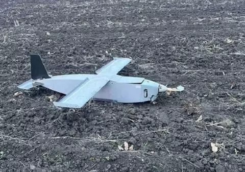 O dronă a fost găsită în apropierea unității militare Boboc, județul Buzău