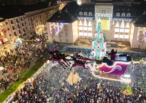 Târgul de Crăciun din Craiova concurează pentru titlul de cea mai frumoasă destinație de sărbători