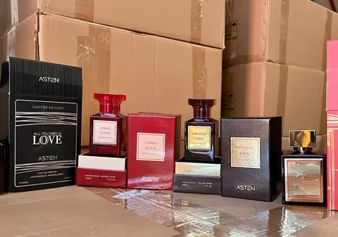 Vameșii din Constanța au confiscat parfumuri contrafăcute în valoare de 13 milioane de lei. Produsele au fost aduse din Emiratele Arabe Unite