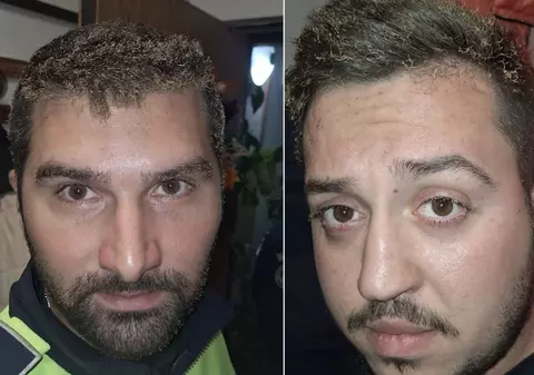 Doi polițiști din București au spart ușa unui apartament și au salvat din foc patru oameni: „Cu prețul vieții au intrat și au reușit să scoată o femeie”