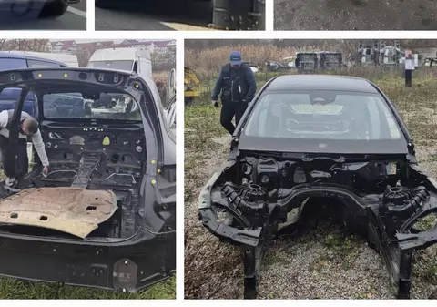 Un român a închiriat mașini de lux în Marea Britanie, le-a adus în țară, le-a dezmembrat și a vândut piesele pentru 400.000 de euro