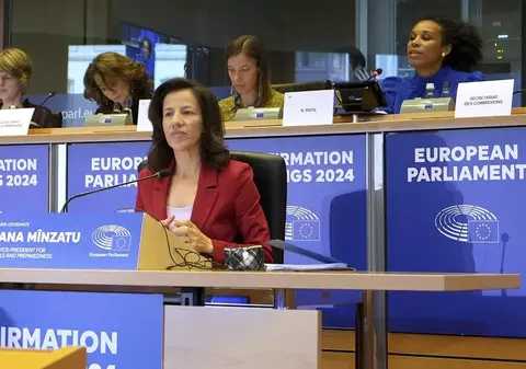 Roxana Mînzatu, validată vicepreşedinte al Comisiei Europene de către Parlamentul European, anunță Marcel Ciolacu