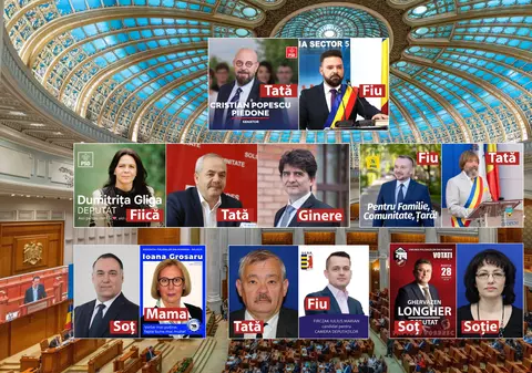 Dinastiile de parlamentari. Cum și-au pasat unii aleși mandatele din tată-n fiu sau fiică