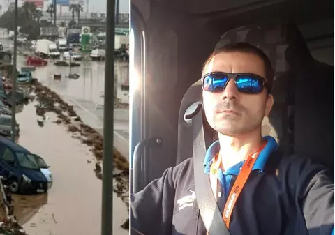 Ultimele 10 minute din viața lui Marius Șerban, șoferul român de TIR mort în inundațiile din Valencia