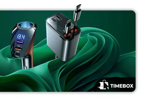 Ai mașină și telefon? Atunci îți trebuie și încărcător auto fast charge disponibil pe timebox.ro!