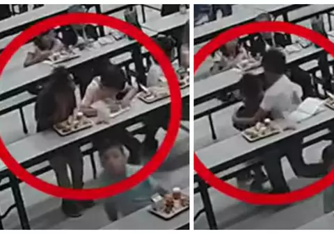 Erou la doar opt ani: Un băiat din SUA a salvat viața unui coleg cu manevra Heimlich | VIDEO