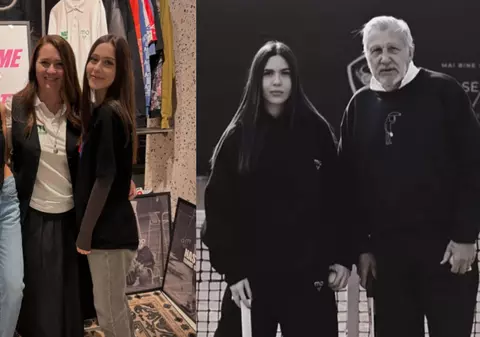 Ilie Năstase și Amalia, fosta soție, față în față la evenimentul fetei lor Alessia. Tânăra a lansat o colecție de haine dedicată tatălui ei