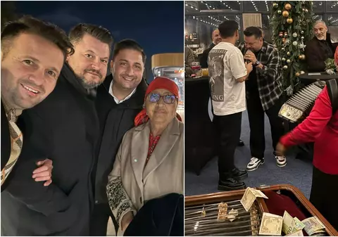 Câți bani a dat Mihai Bobonete la lăutari de ziua magicianului Robert Tudor. Distracție pe muzica Tarafului de la Vărbilău