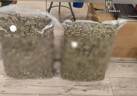 Un bătrân de 70 de ani a fost prins în Arad când primea din Spania un colet cu 9 kg de canabis, trimis de o rudă