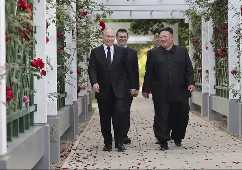 Vladimir Putin, mesaj la final de an pentru Kim Jong-un: „Cele două națiuni vor continua să coopereze foarte strâns”