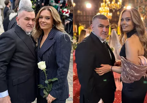 Cum a apărut soția lui Leonard Doroftei la nunta fiului lor. Monica a schimbat două ținute