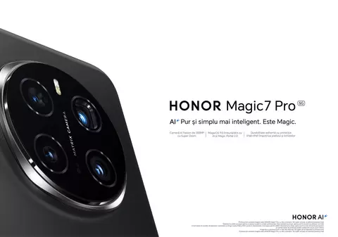 Honor lansează în România noul telefon vârf de gamă Magic7 Pro. Preț și disponibilitate