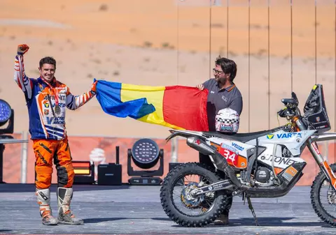Motociclistul român Mani Gyenes a câștigat Raliul Dakar 2025 la categoria Original by Motul