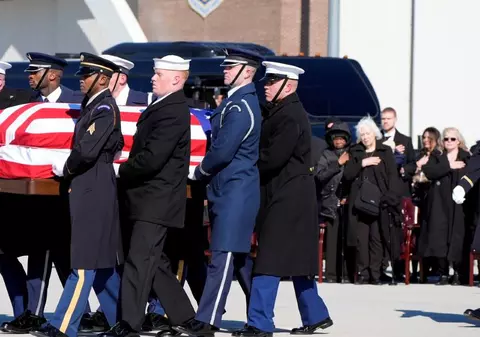 Funeraliile lui Jimmy Carter, fostul președinte al SUA. Ceremonie emoționantă la Capitoliu