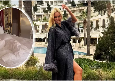 Imagini cu apartamentul de lux în care Vica Blochina a stat în Bodrum. Are jacuzzi, scară interioară și terasă cu vedere la Marea Egee