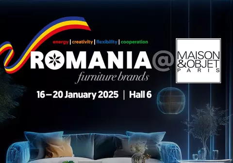 România dezvăluie cele mai noi colecții de mobilier și decorațiuni la Maison&Objet Paris 2025