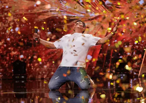 Cine este Marius Moldovan, Golden Buzz-ul Andrei, în prima ediție Românii au telent 2025. Artista a izbucnit în lacrimi. „Îți urez să câștigi!”