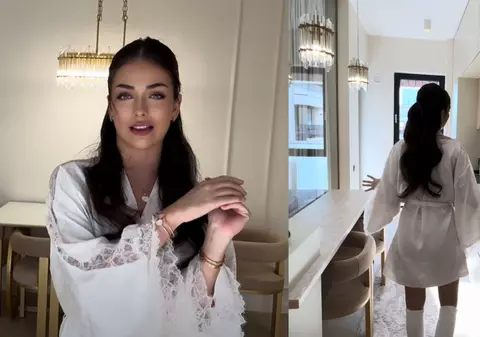 Imagini cu apartamentul din București în care locuiește Andreea Bostănică. Tânăra din Moldova câștigă 20.000 de euro pe săptămână