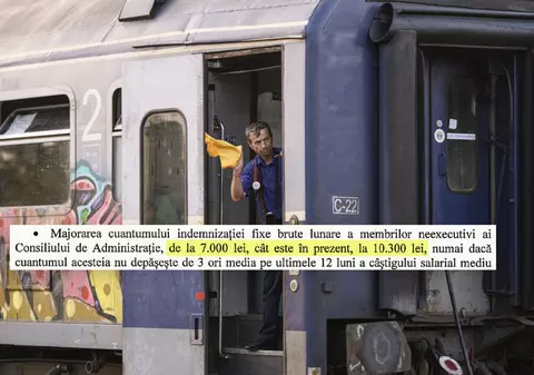 Șefii CFR Călători și-au crescut indemnizațiile în austeritate. Trenurile de călători din România au înregistrat în primele opt luni din 2023 întârzieri cumulate de 4,6 ani 