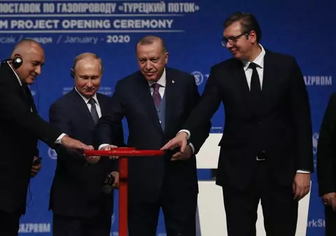 Livrările de gaze rusești prin TurkStream au crescut cu 27% în ianuarie, după ce conductele din Ucraina s-au închis. Ungaria, principalul beneficiar