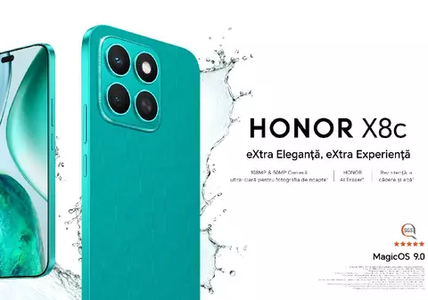 Honor lansează X8c, un nou telefon ieftin și bun: Preț, specificații și disponibilitate