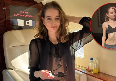 Irina Columbeanu s-a pozat în colanți și bustieră. Imaginile cu fiica Monicăi Gabor au stârnit controverse: „Ești prea slabă”