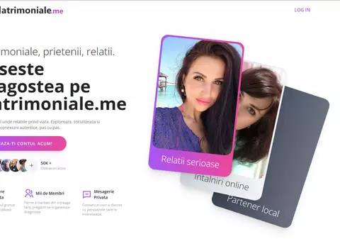 Cauți o relație serioasă? Matrimoniale.Me este site-ul de matrimoniale care te ajută să o găsești!