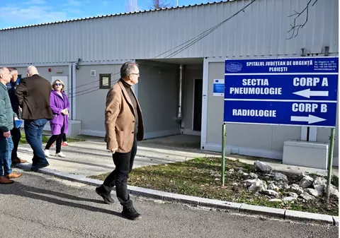 Spitalul modular din Ploiești va fi dat în folosință în curând. De 2 ani nu este funcțional din cauza blocajelor administrative și tehnice