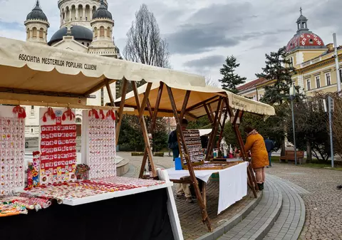 Târgurile de Mărțișor revin la Cluj-Napoca. Până când sunt deschise și ce evenimente vor avea loc