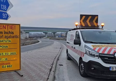 Traficul rutier este deviat de pe DN7 pe A1 pentru trei localități din Arad pentru trecerea convoiului agabaritic record. Ce zonă este vizată