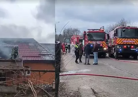 Incendiu la casa unui fost procuror DIICOT care se afla sub protecția Poliției, după ce a fost amenințat cu moartea| VIDEO
