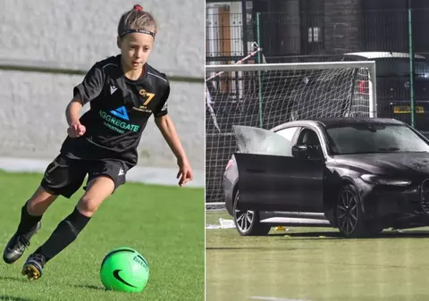 O fetiță de 10 ani, care se visa fotbalistă la Manchester United, a fost ucisă pe teren de un BMW