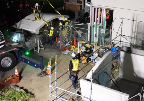 Cum s-a construit în Japonia prima gară imprimată 3D din lume