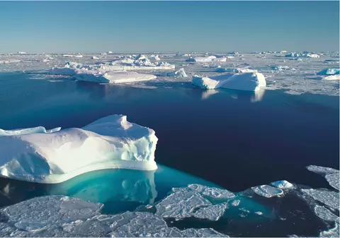 Gheața marină globală a atins „minimul absolut”  în februarie 2025