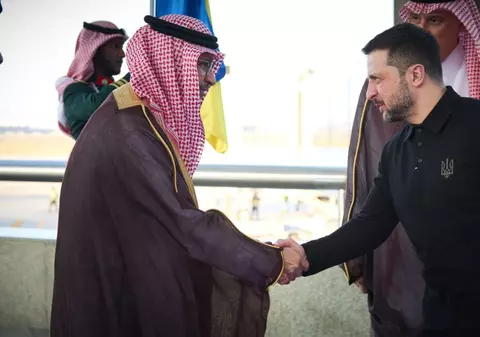 Primele imagini de la negocierile dintre Statele Unite și Ucraina, desfășurate în Arabia Saudită