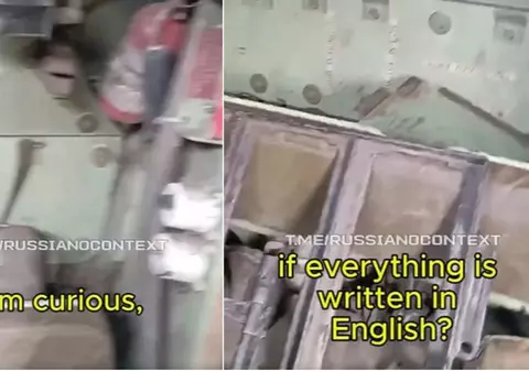 Soldații ruși nu înțeleg cum știu ucrainenii să conducă blindatele NATO: „Scrie doar în engleză”